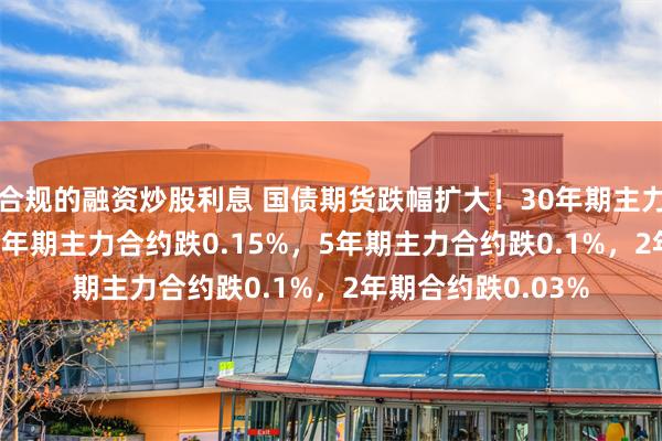 合规的融资炒股利息 国债期货跌幅扩大！30年期主力合约跌0.4%，10年期主力合约跌0.15%，5年期主力合约跌0.1%，2年期合约跌0.03%
